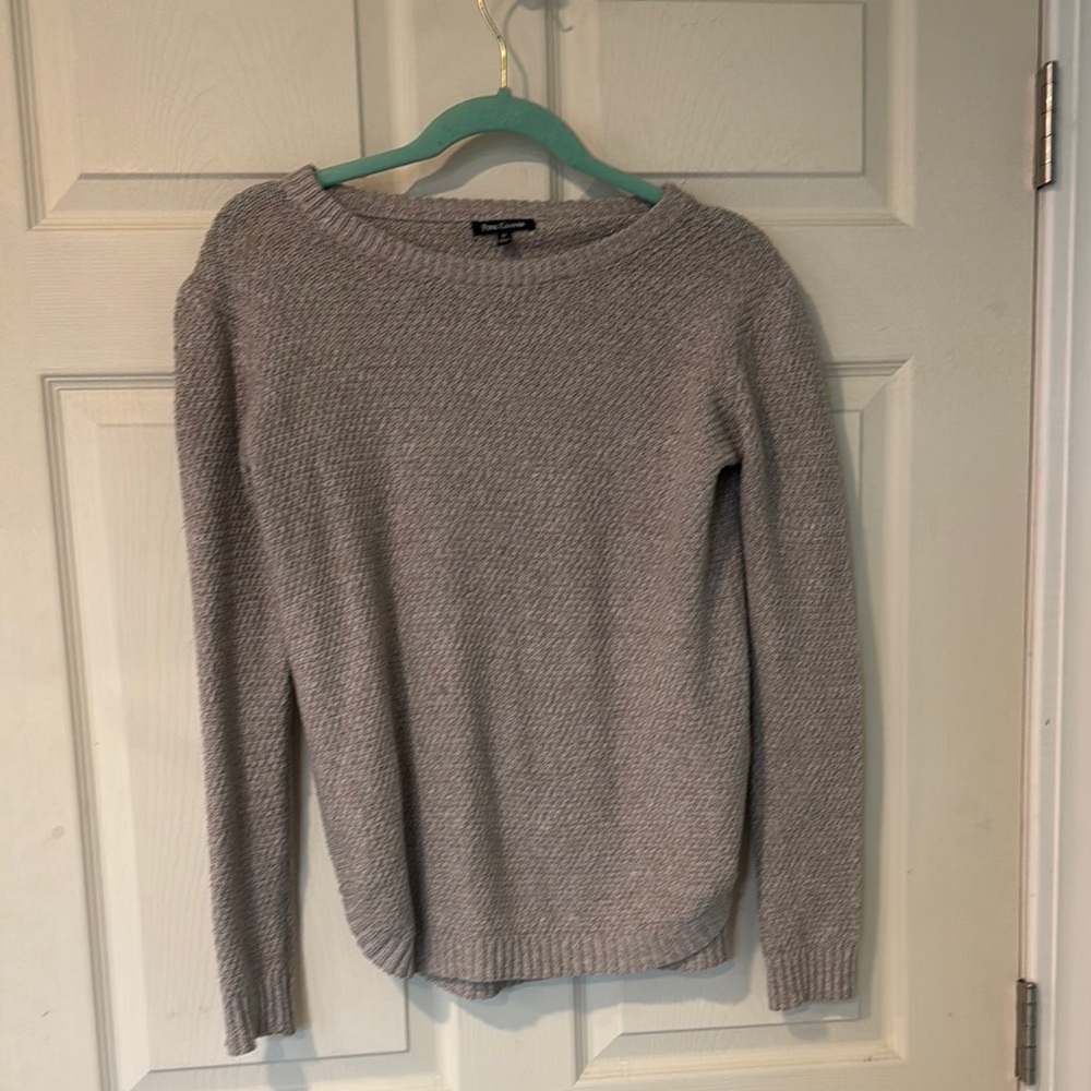 Pink clover Gray Women's Sweater medium